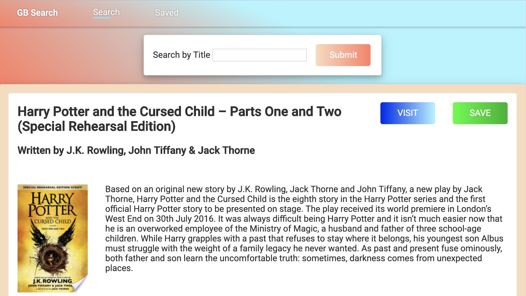 Google Books Search